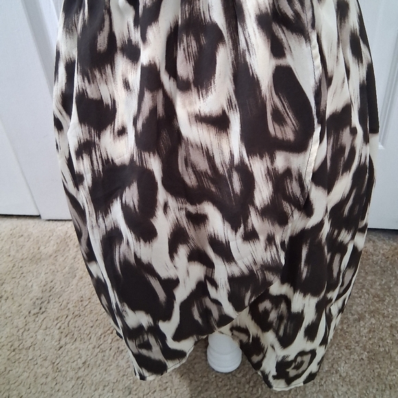 NWT Soprano Faux Wrap Animal Print Mini Dress    Size S - Picture 3 of 14